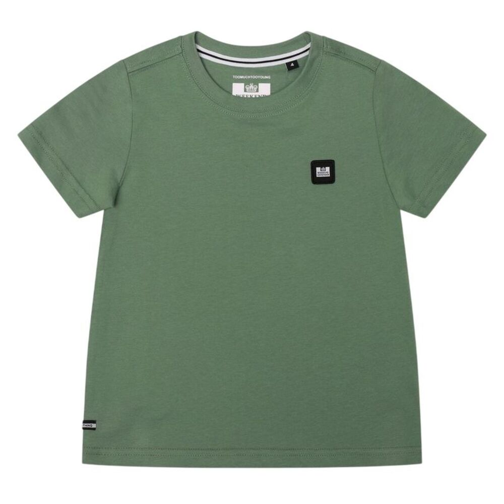 Weekend Offender Childrens/Kids Kingston Cotton T-Shirt / Mid Green